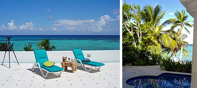 The Beach at Villa Ka Kuxta