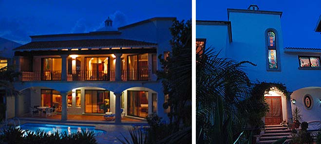 Villa Ka Kuxta at Night